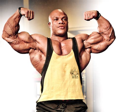 phil heath front double bicep